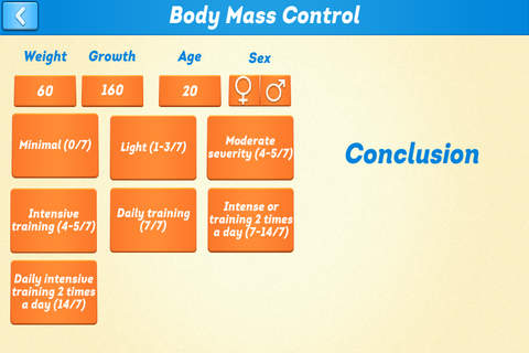 Body Mass Control Pro screenshot 3