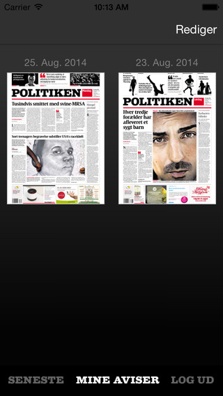 【免費新聞App】Politiken e-avisen-APP點子