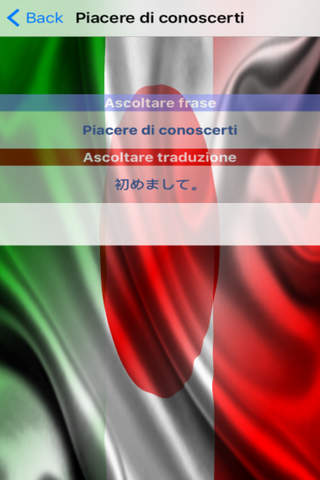 Frasi Italia Giappone - Italiano Giapponese Voce Frase Audio screenshot 4