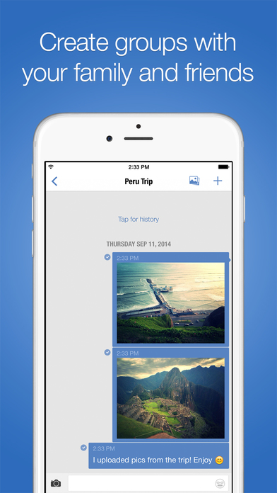 Screenshots of imo for iPhone