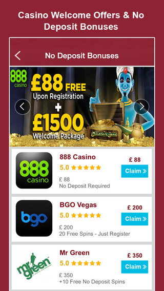 免費下載娛樂APP|Casino Offers - Mobile Casinos & Free No Deposit Bonuses app開箱文|APP開箱王