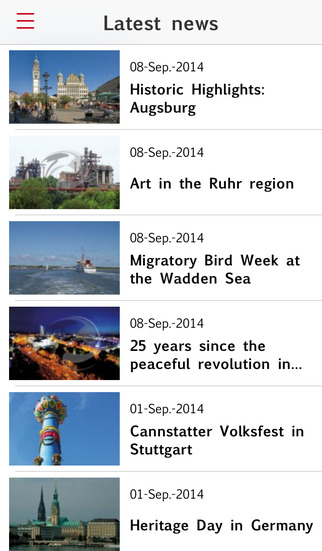 【免費旅遊App】TOP 100 - Germany's 100 most popular sights-APP點子