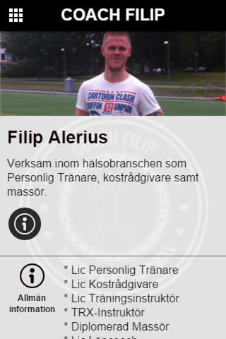 CoachFilip screenshot 2