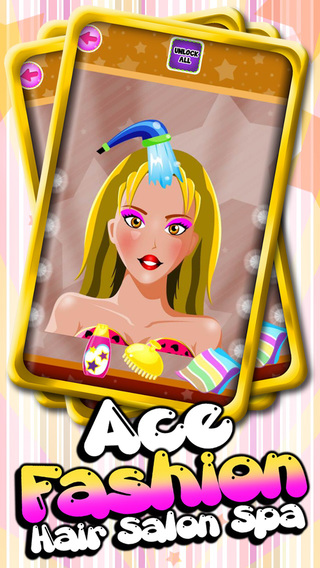 【免費遊戲App】Ace Fashion Hair Salon Spa - Makeover Beauty game for girls free-APP點子