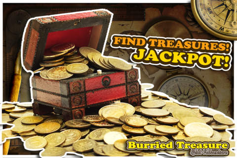 Pirate Burried Treasure Slot Adventure Vegas PRO - 777 Golden Shipwreck  Lucky Lottery Win screenshot 3