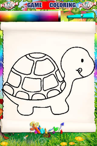 Paint Coloring For Turtle Franklin Version screenshot 2