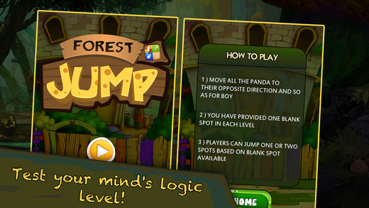 【免費遊戲App】Forest Jump : Puzzle Game-APP點子