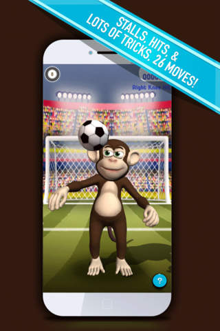 Monkey Feet Pro:Flicking,Kicking Soccer Ball Juggling Champion screenshot 3