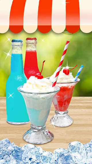 Ice Cream Soda Pop - Frozen Drink Maker Game