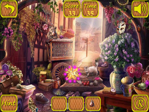 【免費遊戲App】Hidden Objects Purple Spring-APP點子