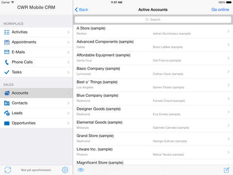 【免費商業App】CWR Mobile CRM 5.1 for iPhone and iPad (Microsoft Dynamics CRM 2011 and 2013)-APP點子