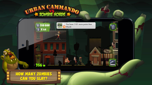 【免費遊戲App】Urban Cammando vs Zombie Horde 2-APP點子