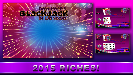 Aaah 21 New Years Blackjack - myVegas Las Vegas Casino Pro