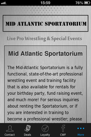 Mid Atlantic Sportatorium screenshot 4