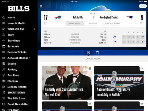 【免費運動App】Buffalo Bills Mobile-APP點子