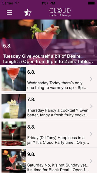 【免費生活App】Cloud 9 sky bar & lounge (en)-APP點子