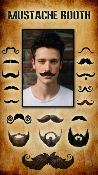 Mustache Booth Pro - Photo Editor + Sticker Maker: Grow Morph a Hilarious Beard on Yr Face