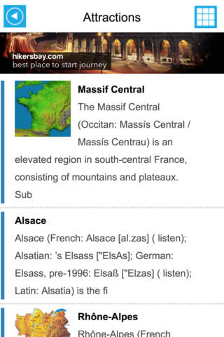 France Offline GPS Map & Travel Guide Free screenshot 3