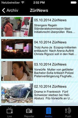 TeleZüri - Live TV und Sendungen screenshot 3