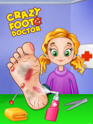 【免費遊戲App】Crazy Foot Doctor - Children's Hospital Game-APP點子