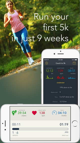 Go Couch to 5k – GPS Pedometer