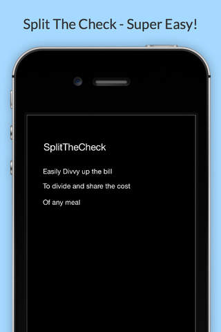 watch split the check - easily divvy up the bill