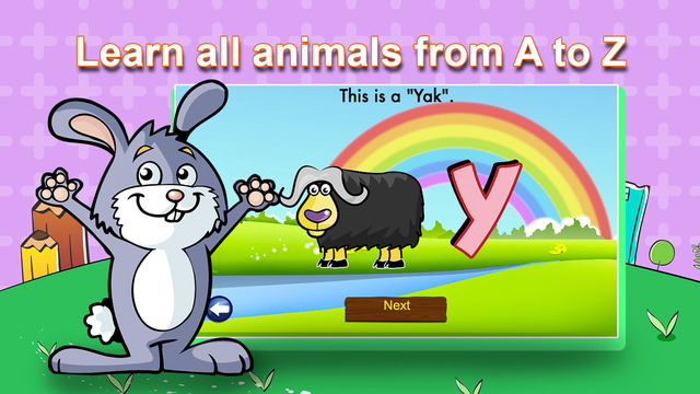 免費下載教育APP|Alphabetical Cartoon Zoo Animals app開箱文|APP開箱王