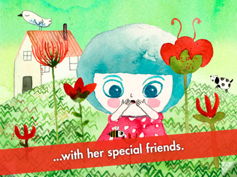 【免費書籍App】Marina and the Light - An interactive storybook without words for children-APP點子