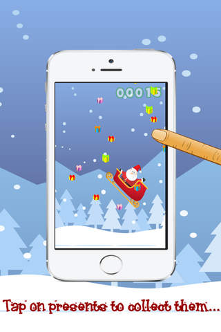 Save The Santa (Santa's sleigh lost control, don't let him fall and collect all the Christmas presents) screenshot 3