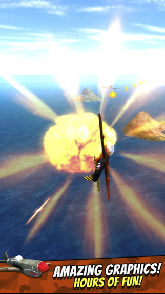 【免費遊戲App】Sky Survival Lite - World War 2 Aerial Warfare Dogfighting Game-APP點子