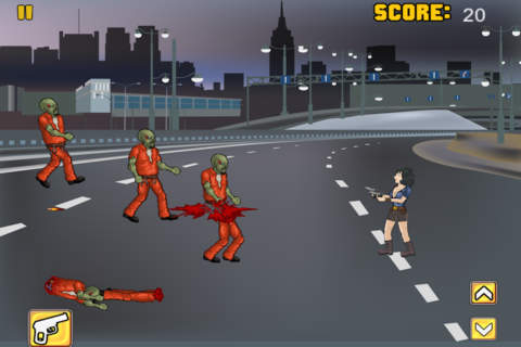 Shoot And Fire The Zombies - Walk The Dead Route Highway Pro screenshot 2