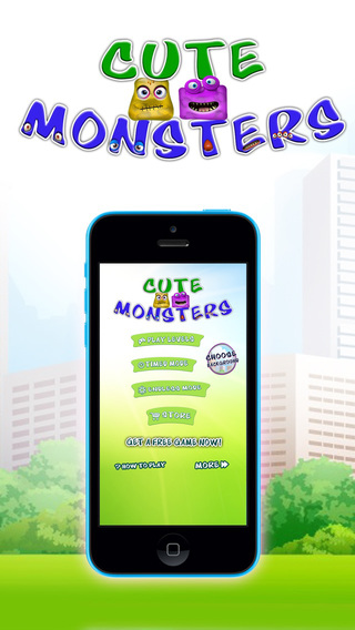 Cute Monsters - Free match three puzzle