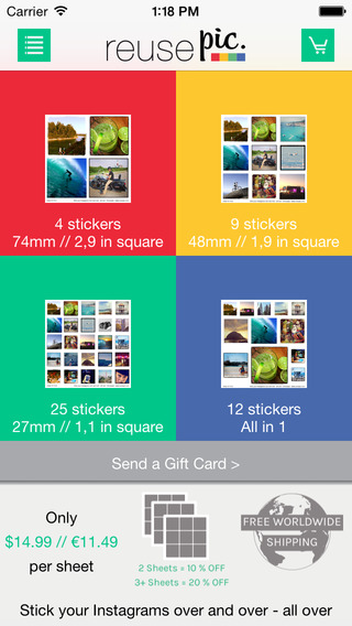 免費下載攝影APP|ReusePic - Reusable stickers for Instagram app開箱文|APP開箱王
