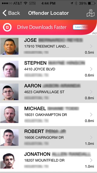 【免費工具App】Offender Locator Lite-APP點子