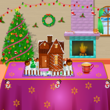 Ginger Bread House Decoration - Christmas Games 遊戲 App LOGO-APP開箱王