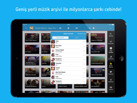 【免費音樂App】Turkcell Müzik : Albüm, Playlist, mp3, şarkı indir & radyo dinle-APP點子