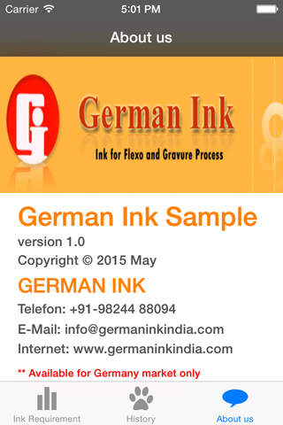 Free German Ink India Sample screenshot 2