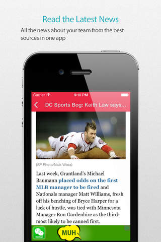 Washington Baseball Schedule Pro — News, live commentary, standings and more for your team! screenshot 3