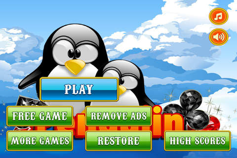 Adventures of Lucky Penguin in Wonderland Casino Games - Jackpot Blitz Cards Free screenshot 2