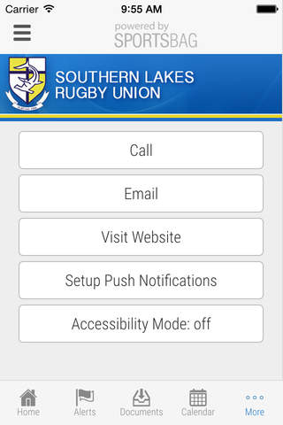Southern Lakes Rugby Union - Sportsbag screenshot 4