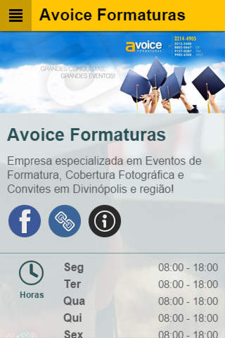 Avoice Formaturas screenshot 2