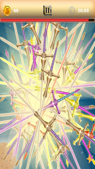 【免費遊戲App】Interstellar Galaxy Pick Up Sticks - Space Flick Challenge- Free-APP點子