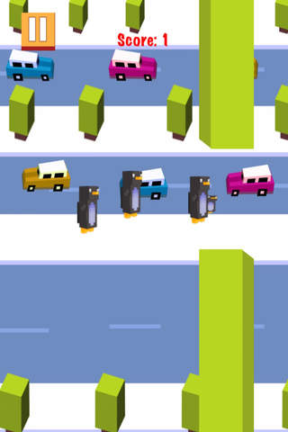 A Flying Penguins In The Block - Cross Them In The City For World-Wide Survival screenshot 2