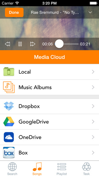 【免費音樂App】MediaCloud Free Music Download & Video Player for Dropbox, Google Drive, Box, OneDrive-APP點子