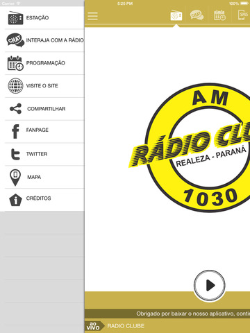 【免費音樂App】Rádio Clube de Realeza-APP點子