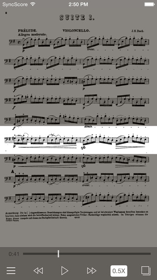 【免費音樂App】Bach Cello Suites - SyncScore-APP點子