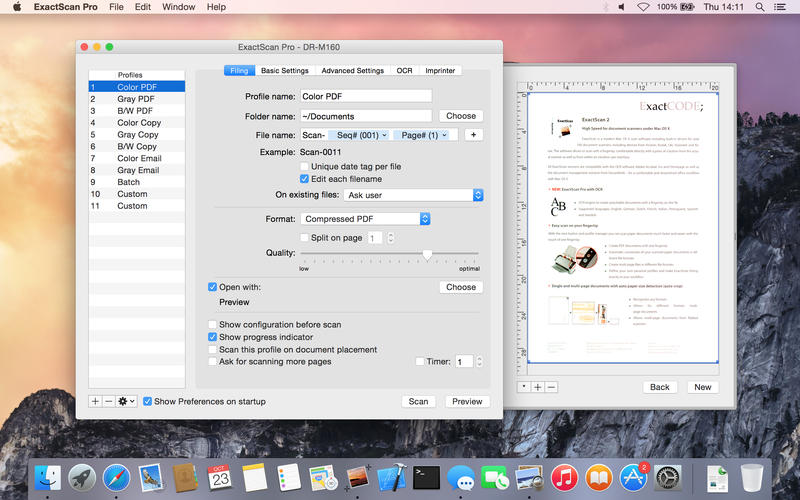 ExactScan Pro 22.6 Mac 破解版 - 万能扫描仪整合工具