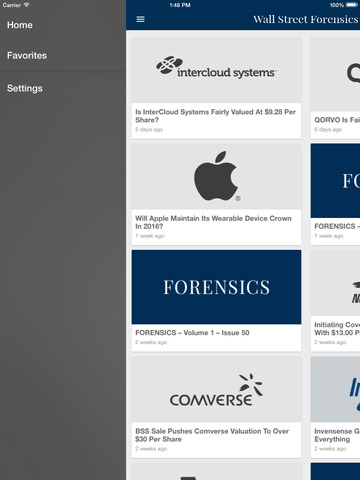 【免費財經App】Wall Street Forensics-APP點子