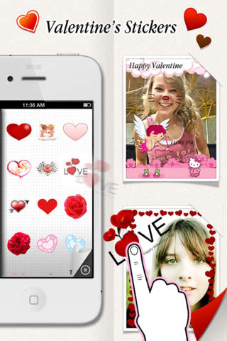 Valentine's Cards Maker Free screenshot 4