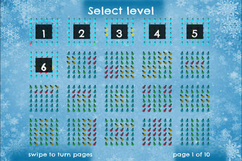 Christmas Lights Liner- FREE - Slide Rows And Match Christmas Lights Super Puzzle Game screenshot 2